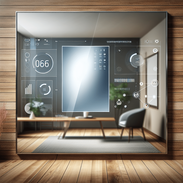 High-Resolution Screens for Smart Mirror Projects