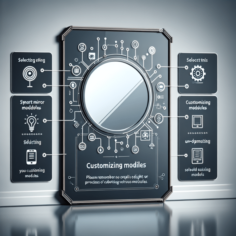 How to Customize Smart Mirror Modules