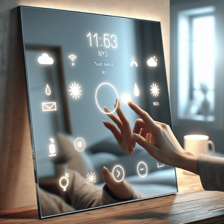 DIY Smart Mirror with Touch Control