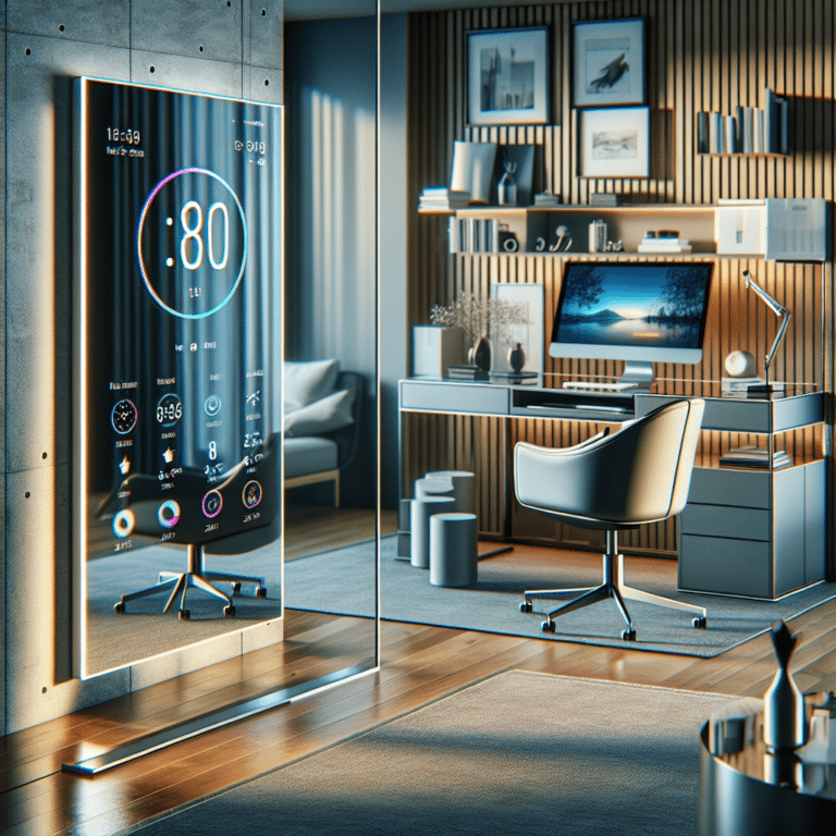 Smart Mirror Project for Your Home Office