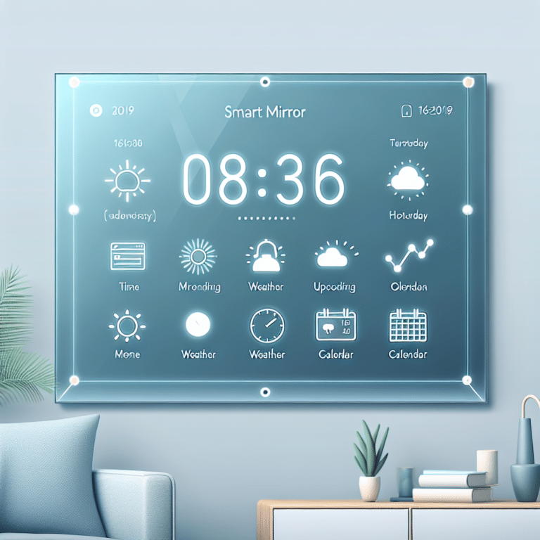 Beginner-friendly Smart Mirror Projects