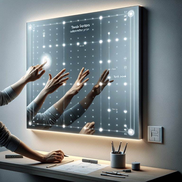 How to Calibrate Touch Sensors on Mirrors