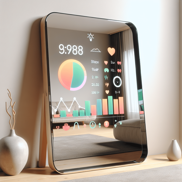 Displaying Fitness Data on a DIY Smart Mirror
