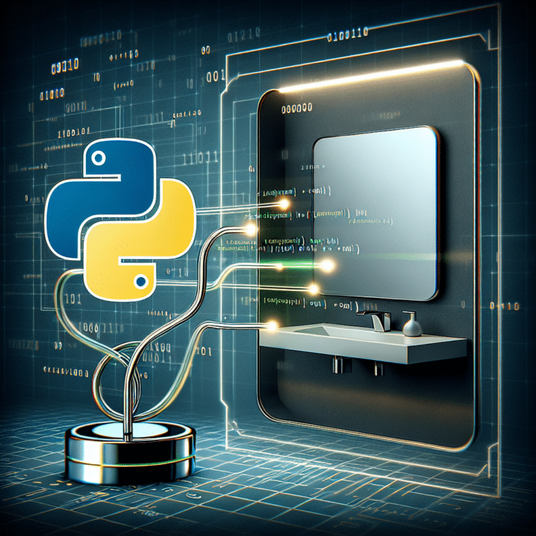 Using Python to Control Smart Mirror Sensors
