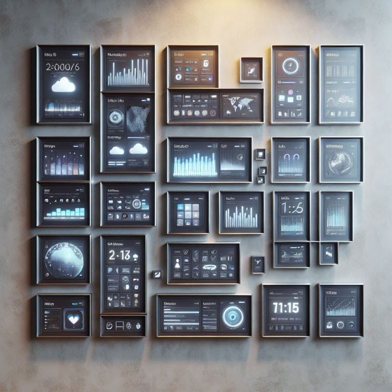 Projects for Modular Smart Mirror Displays
