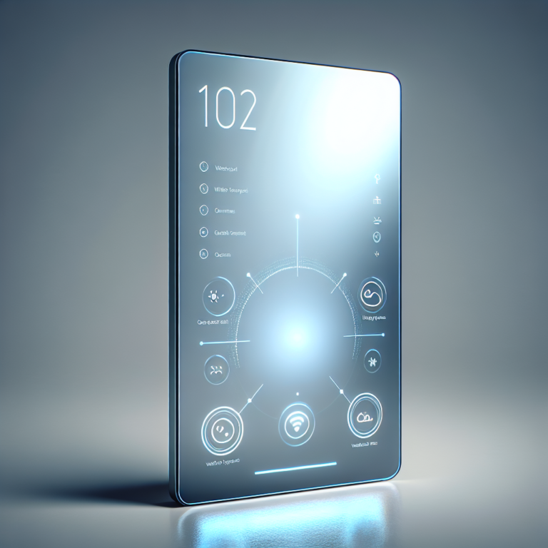 DIY Smart Mirror with Touch Control