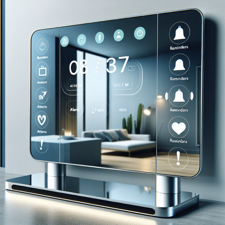 Integrating Reminders and Alerts into Smart Mirrors