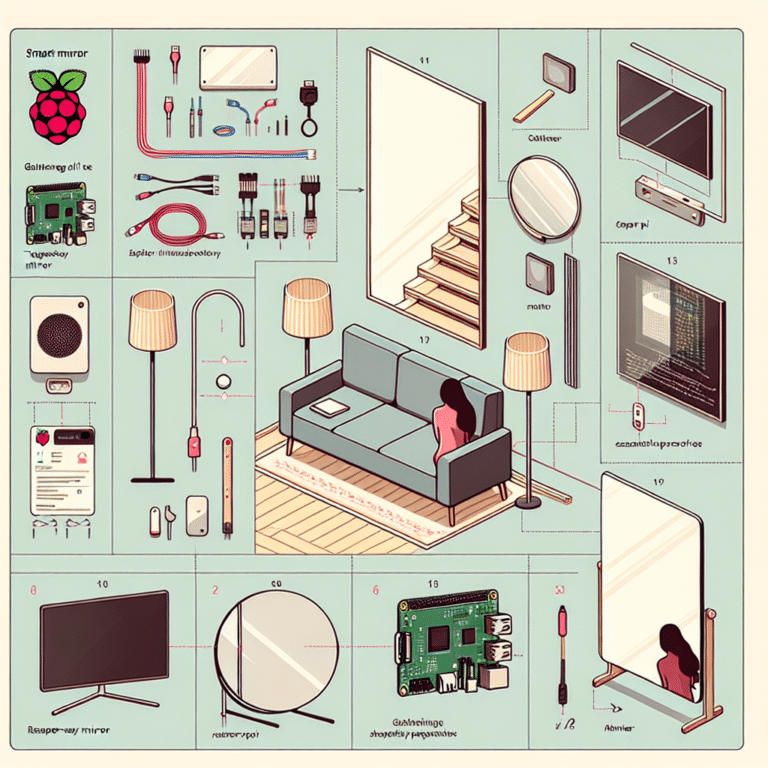  "Step-By-Step Guide to Smart Mirror Assembly