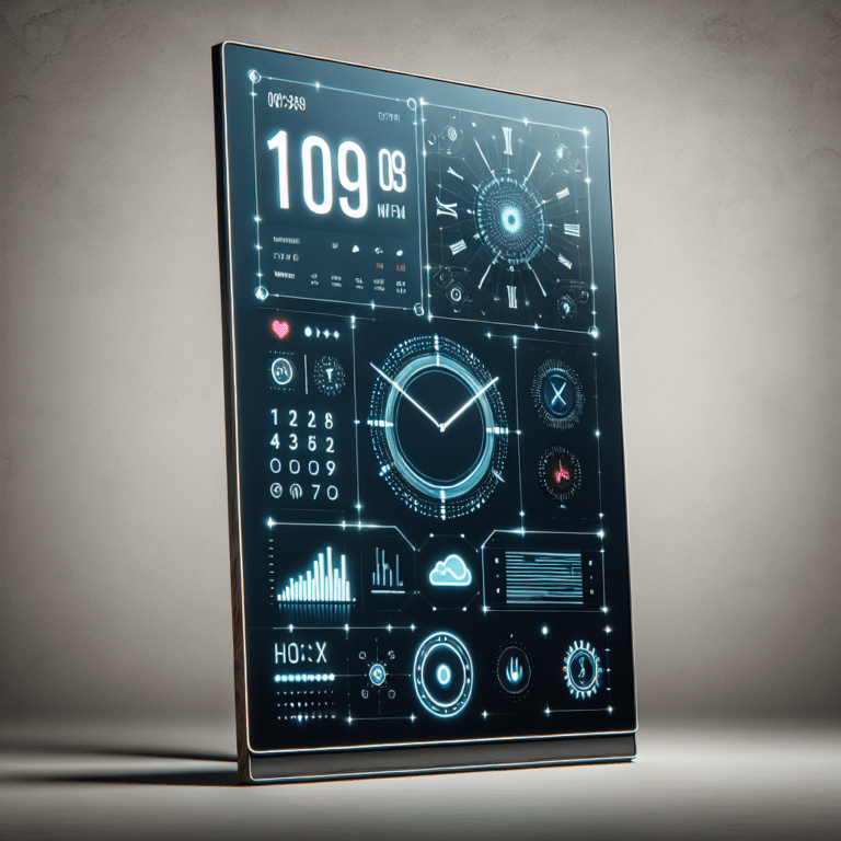 High-Resolution Screens for Smart Mirror Projects