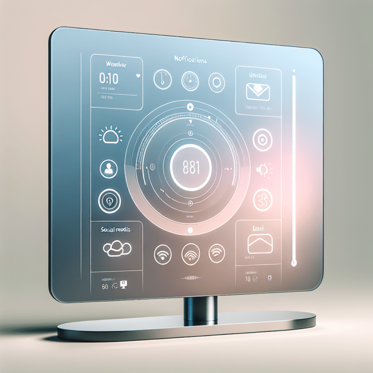 Customizing Notifications for Smart Mirrors