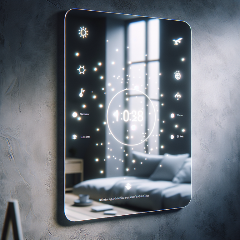 DIY Smart Mirror with Touch Control