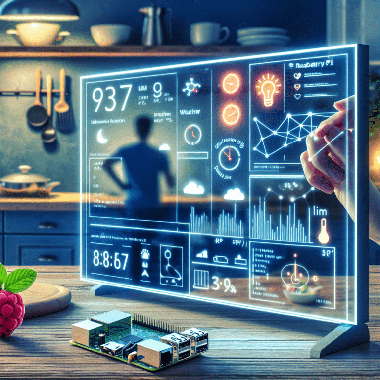 Building a Kitchen Smart Mirror with Raspberry Pi