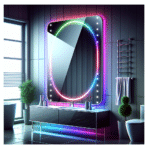 Smart Mirror with Customizable LED Lighting