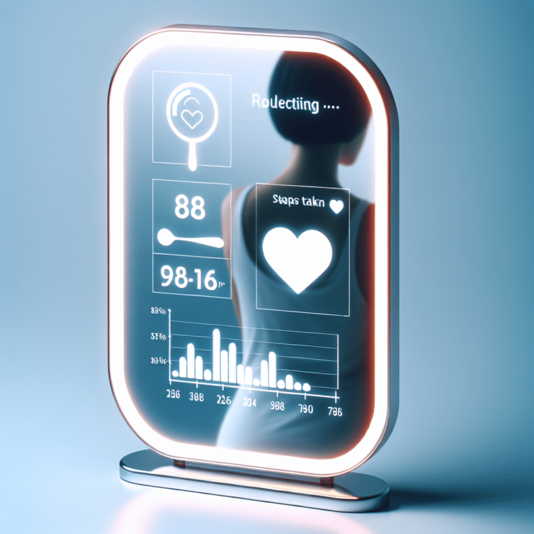 Displaying Fitness Data on a DIY Smart Mirror